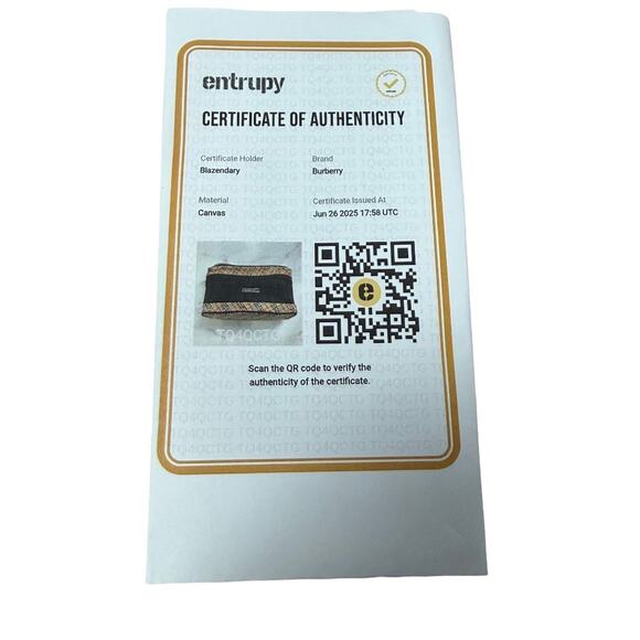 Authentic BURBERRY Nova Check Vanity Case Cosmetic Bag Zip Pouch Plaid | COA - Picture 10 of 12